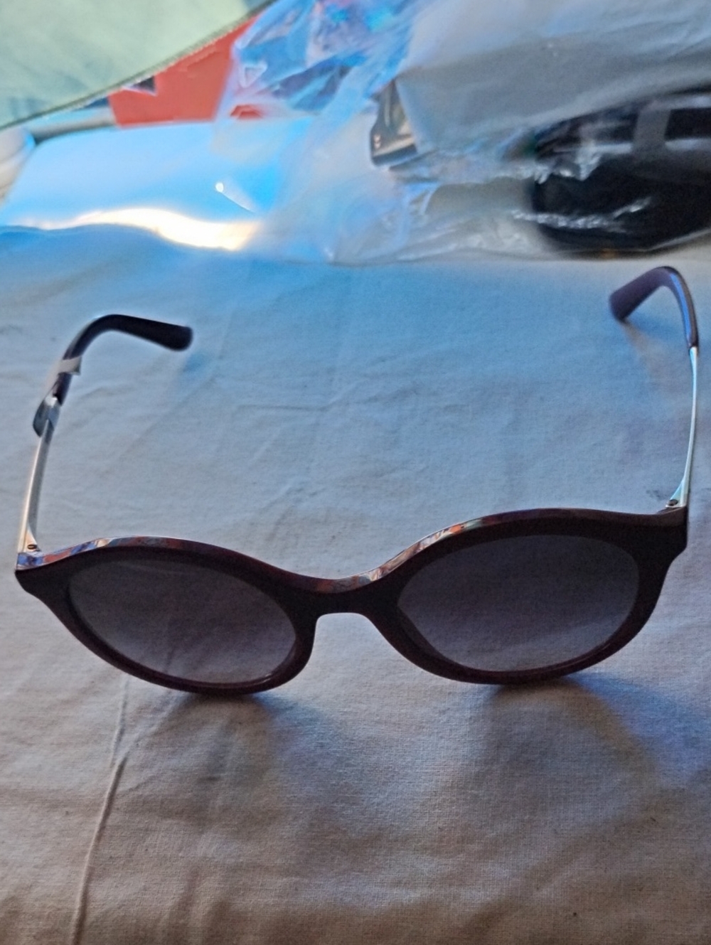 Stylish Women’s Purple Tortoiseshell Sunglasses - Dolce Gabbana Model#4358 NWT